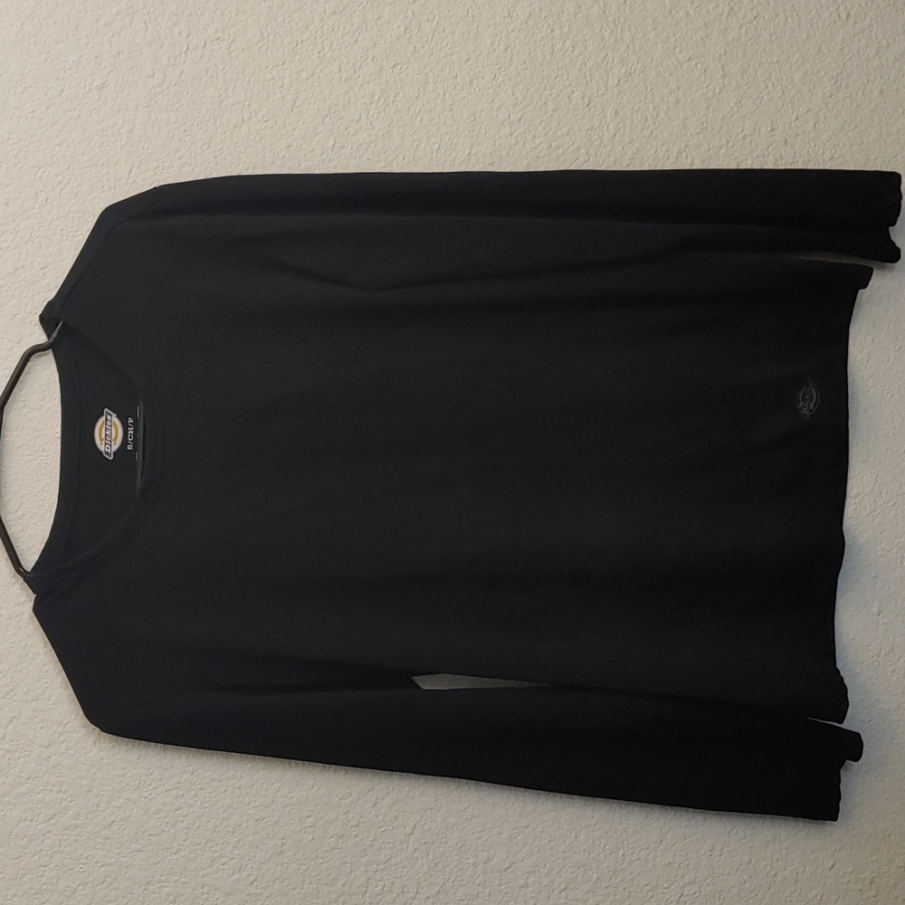 Dickies black, long sleeve cool dry shirt. Small.
